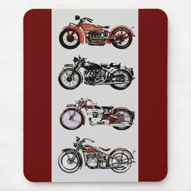 VINTAGE MOTORCYKLAR MUSMATTA (Framsidan)