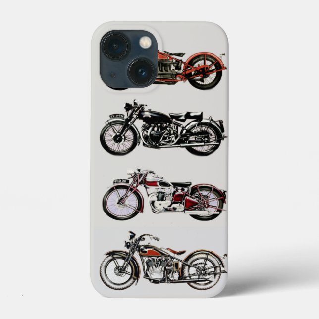 VINTAGE MOTORCYKLAR,Röda (Baksida)