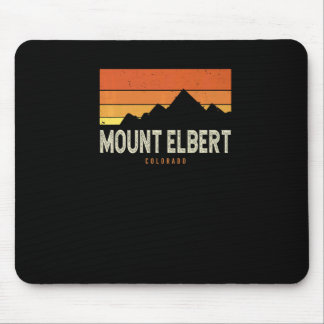 Vintage Mount Elbert Colorado Berg Vandring Sol Musmatta
