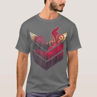 Vintage Mountain Bike MTB Downhill Cyclist Park Tr T Shirt