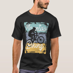 Vintage Mountain Biking Extreme sport T Shirt