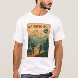 Vintage Mountain Hikers Retro Trail T Shirt