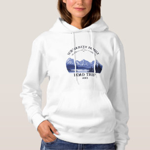 Vintage Mountain Sunset outdoor sjö Retreat blue T Shirt