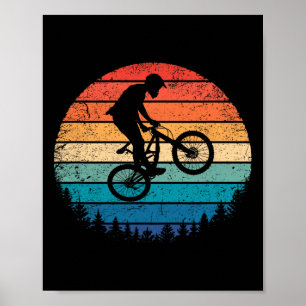 Vintage Mountainbike Retropresent Downhill Enduro Poster