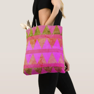 Vintage Mountains Tote Bag Tygkasse