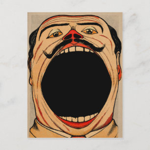 Vintage Mouth Vykort