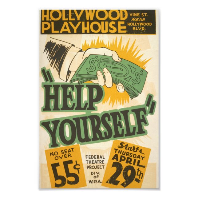 Vintage Movie Poster ca (1 960-talet) | Klassiska  (Framsidan)