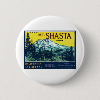 Vintage Mt Shasta California Pears Label Knapp