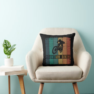 Vintage Mtb Downhill Mountainbiking Kudde