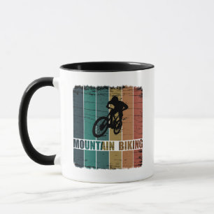 Vintage Mtb Downhill Mountainbiking Mugg