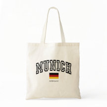 Vintage München Tyskland College-stil