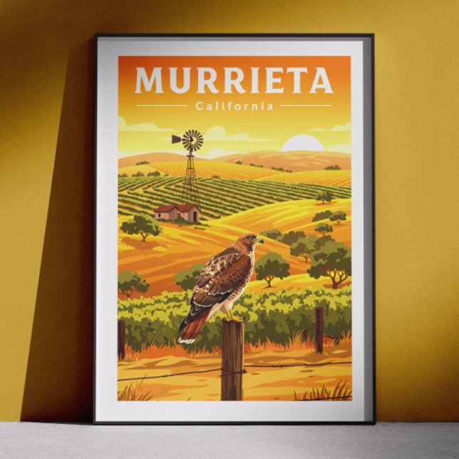 Vintage Murrieta Kalifornien Poster (Skapare uppladdad)