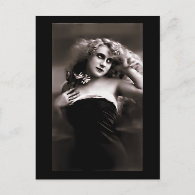 Vintage Muse II Vykort (Framsida)