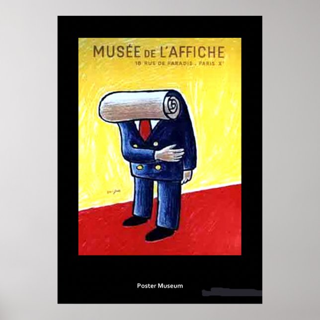 Vintage Musee de L'affiche Poster (Framsidan)