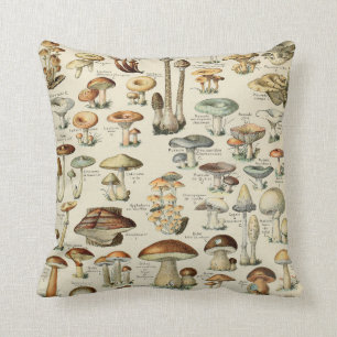 Vintage Mushroom Kudde