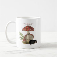 Vintage Mushroom Magic Shroom Hedgehog