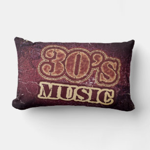 Vintage Music 30's Lumbarkudde