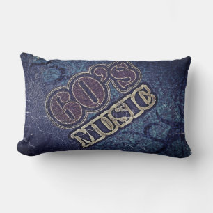 Vintage Music 60's Lumbarkudde