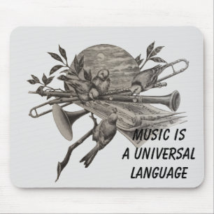 Vintage Music är Universal Language Musical Musmatta