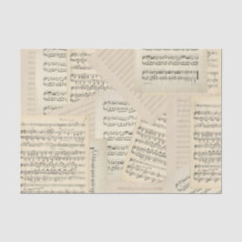 Vintage Music Composition Collage