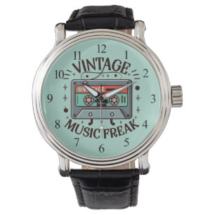 Vintage Music Freak Armbandsur