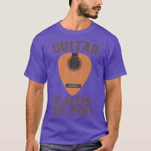 Vintage Music Guitar Players är Picky String Inst T Shirt
