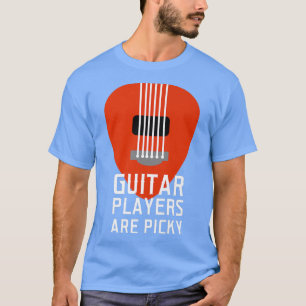 Vintage Music Guitar Players är Picky String Inst T Shirt