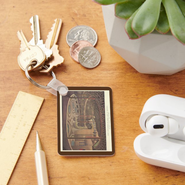 Vintage Music, Jenny Lind, Svenska Opera Singer Nyckelring (Skrivbord)