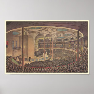 Vintage Music, Jenny Lind, Svenska Opera Singer Poster