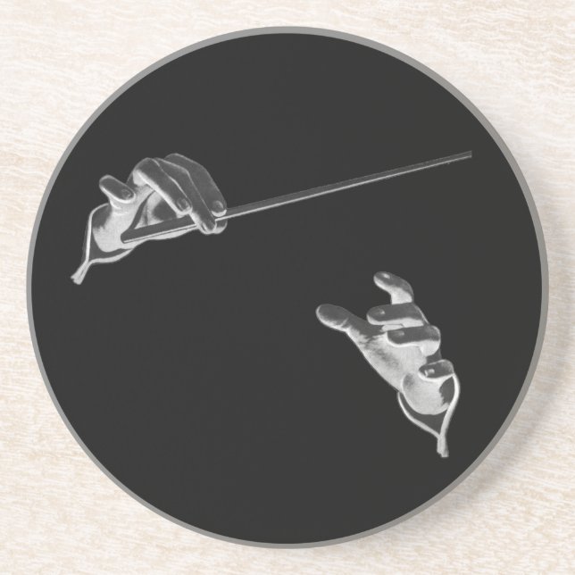 Vintage Music, konduktorns Händer med baton Underlägg (Framsidan)