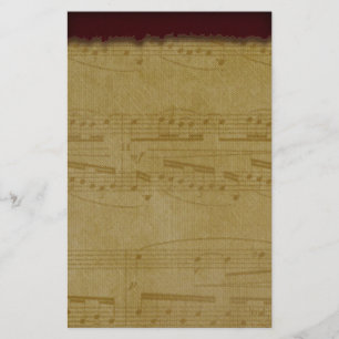 Vintage Music, kontorsutrustning Brevpapper