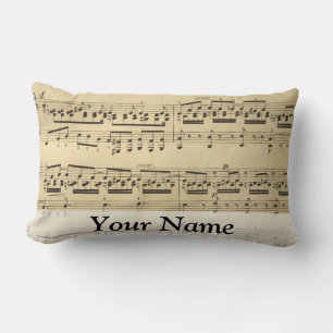 Vintage Music Lakan Lumbarkudde
