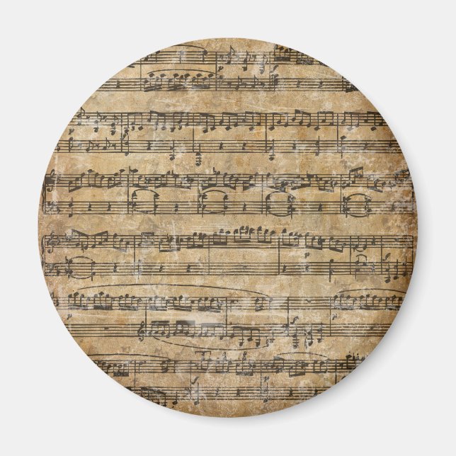 Vintage Music Lakan Magnet (Framsidan)