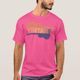 Vintage Musical Instrument Guitar T Shirt