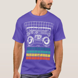 Vintage Musicape Recorder roligt T Shirt