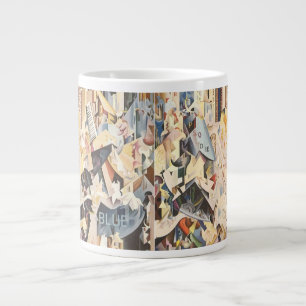 Vintage musik, Art Deco Jazz, Rhapsody in Blue Jumbo Mugg
