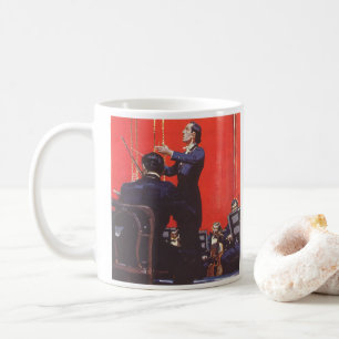 Vintage musik, Dirigera en orkester Kaffemugg