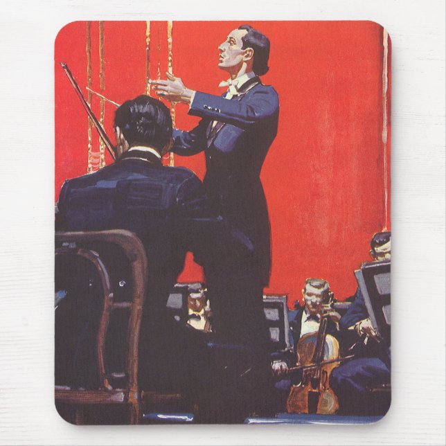Vintage musik, Dirigerar en orkester Musmatta (Framsidan)