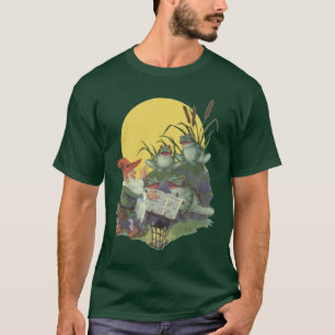 Vintage musikmagazin omslagsillustration, Etude gr T Shirt