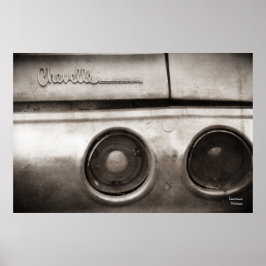 Vintage Muskelvagn Poster