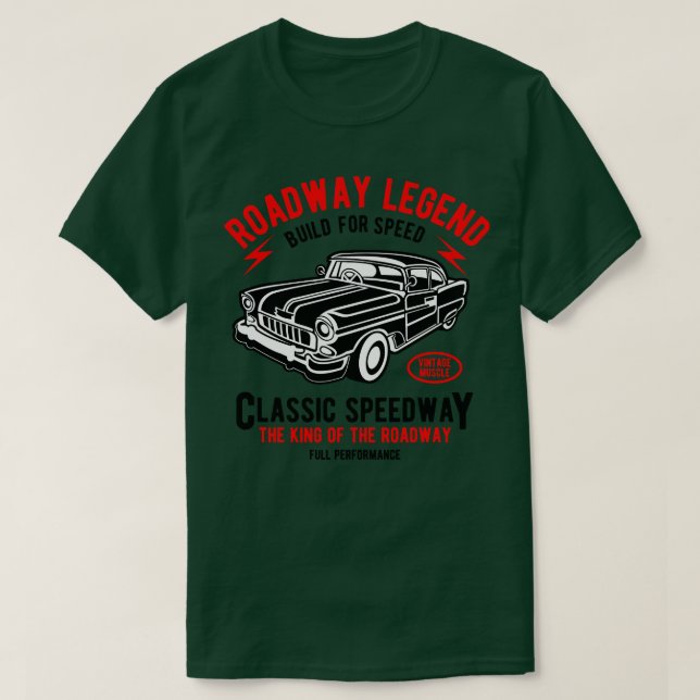 Vintage Muskulatur T Shirt (Design framsida)