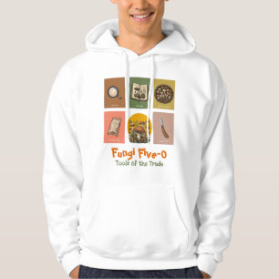 Vintage Mycolog Toolkit: Foraging Essentials Hoodie