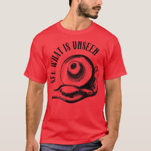 Vintage Mystical Öga i Hand Esoteric Occult T Shirt