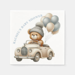 Vintage Nalle Barn Shower Napkin Pappersservett