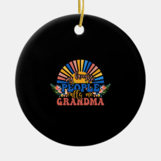Vintage Nana Julgransprydnad Keramik