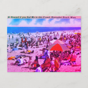 Vintage Nantasket Beach, Massachusetts Vykort