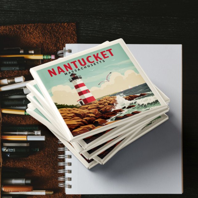 Vintage Nantucket Massachusetts Magnet (Skapare uppladdad)
