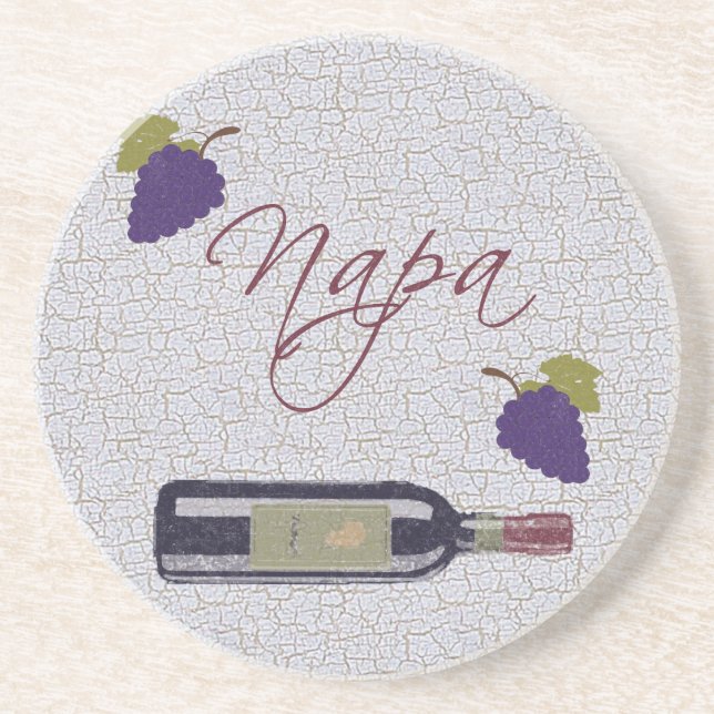 Vintage Napa Vin Underlägg (Framsidan)