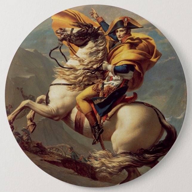 Vintage Napoleon Korsar Alpernorna Knapp (Framsida)