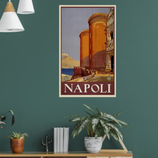 Vintage Napoli | Resor Poster